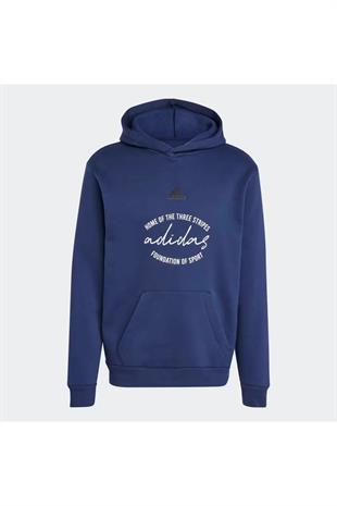 Adidas IW3567 Bl Fl Hd Gd Q3 Erkek Sweatshirt