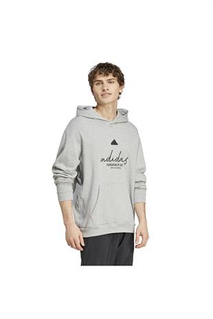 Adidas IX1316 Bl Ft Hd Q3 Erkek Sweatshirt