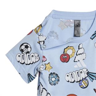 Adidas JD0062 I Fun Aop Set Bebek Eşofman Takımı