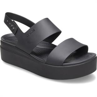 Crocs 206453-060 Brooklyn Low Wedge Kadın Sandalet