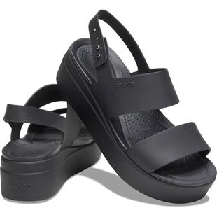 Crocs 206453-060 Brooklyn Low Wedge Kadın Sandalet