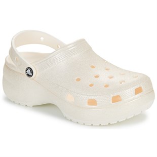 Crocs 207241-0WV Classic Platform Glitter Clogw Kadın Sandalet