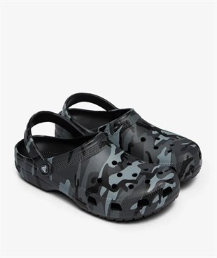 Crocs 211936-0DD Classic Camouflage Clog Unisex Sandalet