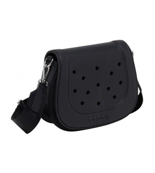 Crocs CZFB0030-BLACK Crossbody With Eva Front Flap Unisex Omuz Çantası