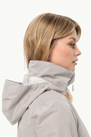 Jack Wolfskin 1111202-5609 Stormy Point 2L Jkt W Kadın Outdoor Mont