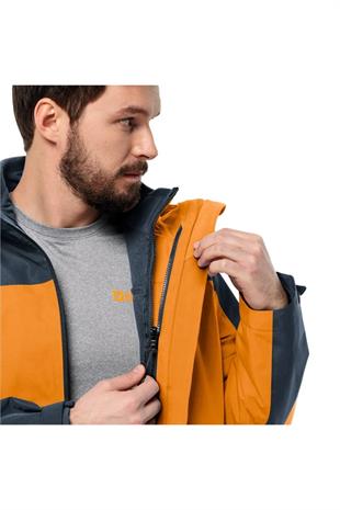Jack Wolfskin 1115311-M0043 Taubenberg 3IN1 M Erkek Oudoor Mont
