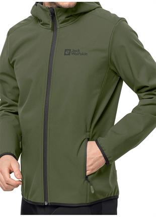 Jack Wolfskin 1307471-4161 Bornberg Hoody M Erkek Softshell Ceket