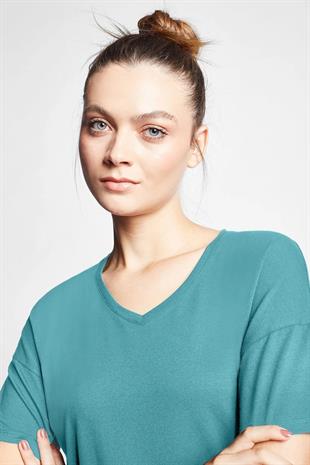 Lescon 24BTBB002215-011 Kadın Spor Tişört