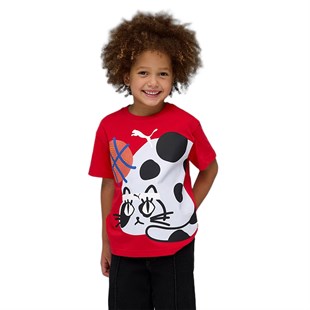 Puma 63454911 Sporty Cats Graphic Unisex Çocuk Tişört