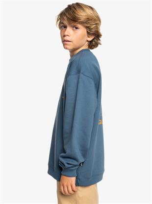 Quiksilver EQBFT03908-18314 Screen Crew Erkek Çocuk Sweatshirt