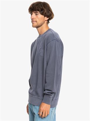 Quiksilver EQYFT04971-BN9 Garment Dye Crew Erkek Sweatshirt
