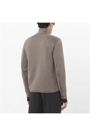 Salomon LC2608700 Outline Warm Fleece Fz M Erkek Polar