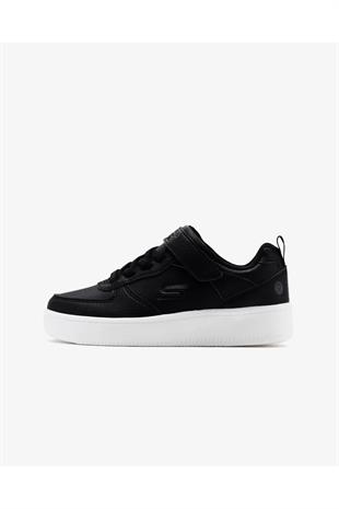 Skechers 400623L BLK Sport Court 92-Show Maddox Erkek Çocuk Spor Ayakkabı
