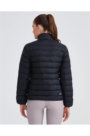 Skechers S231240-001 W Outerwear Pop Up Detailed Padded Kadın Spor Mont