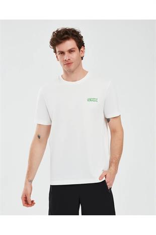 Skechers S241054-102 Graphic M Sleeve Erkek Spor Tişört