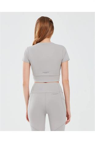 Skechers S241133-003 Performance Coll. W Sleeve Kadın Spor Tişört