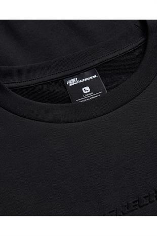 Skechers S242113-001 M Essential Crew Neck Erkek Sweatshirt