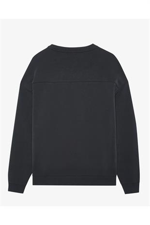 Skechers S242155-001 M Soft Touch Crew Neck Erkek Sweatshirt