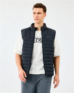 Skechers S242212-3817 M Outerwear Polar Lining Paded Erkek Yelek