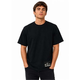 Skechers S2620057-3817 M Regular Box Logo Erkek Spor Tişört