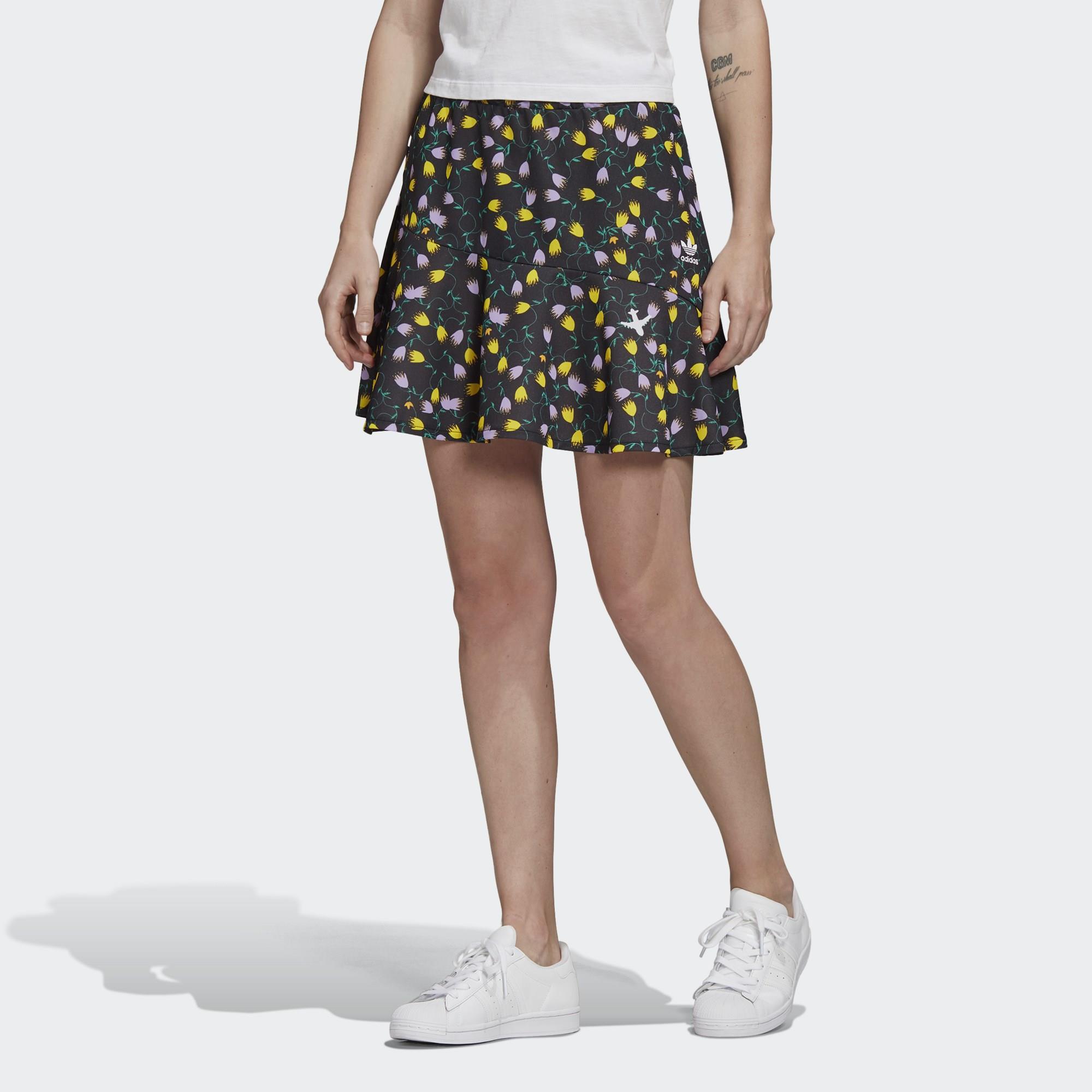 Adidas FL4103 Aop Skirt Kadın    Etek