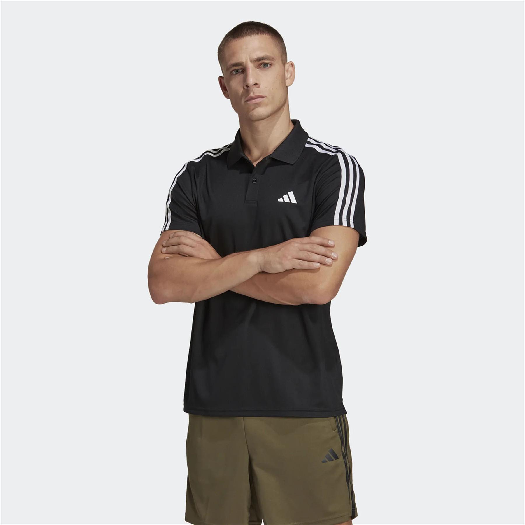 Adidas IB8107 Tr-Es Piq 3Polo Erkek Polo T-Shirt