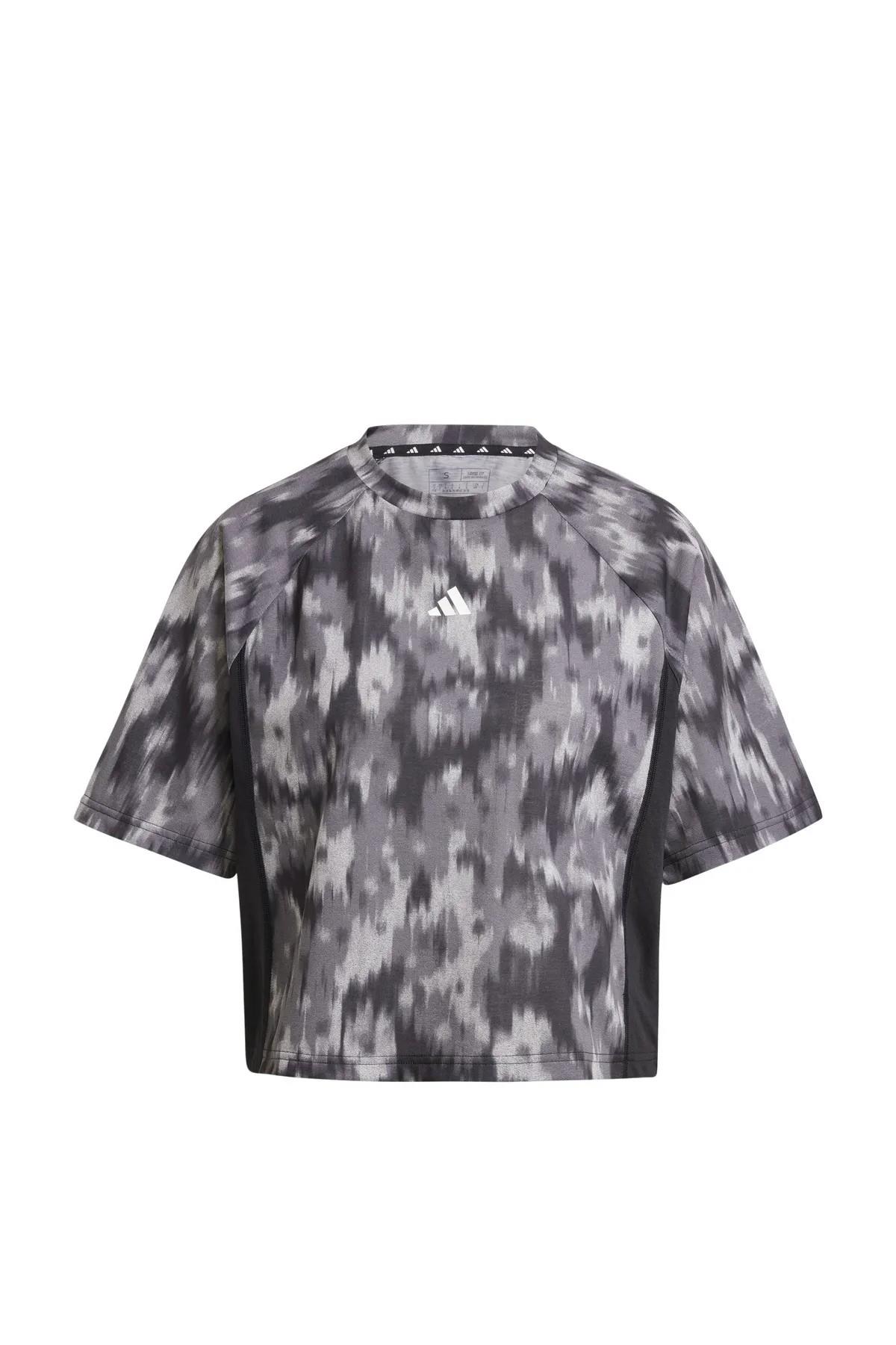 Adidas IK5464 Aop Flower Tee Kadın Tişört