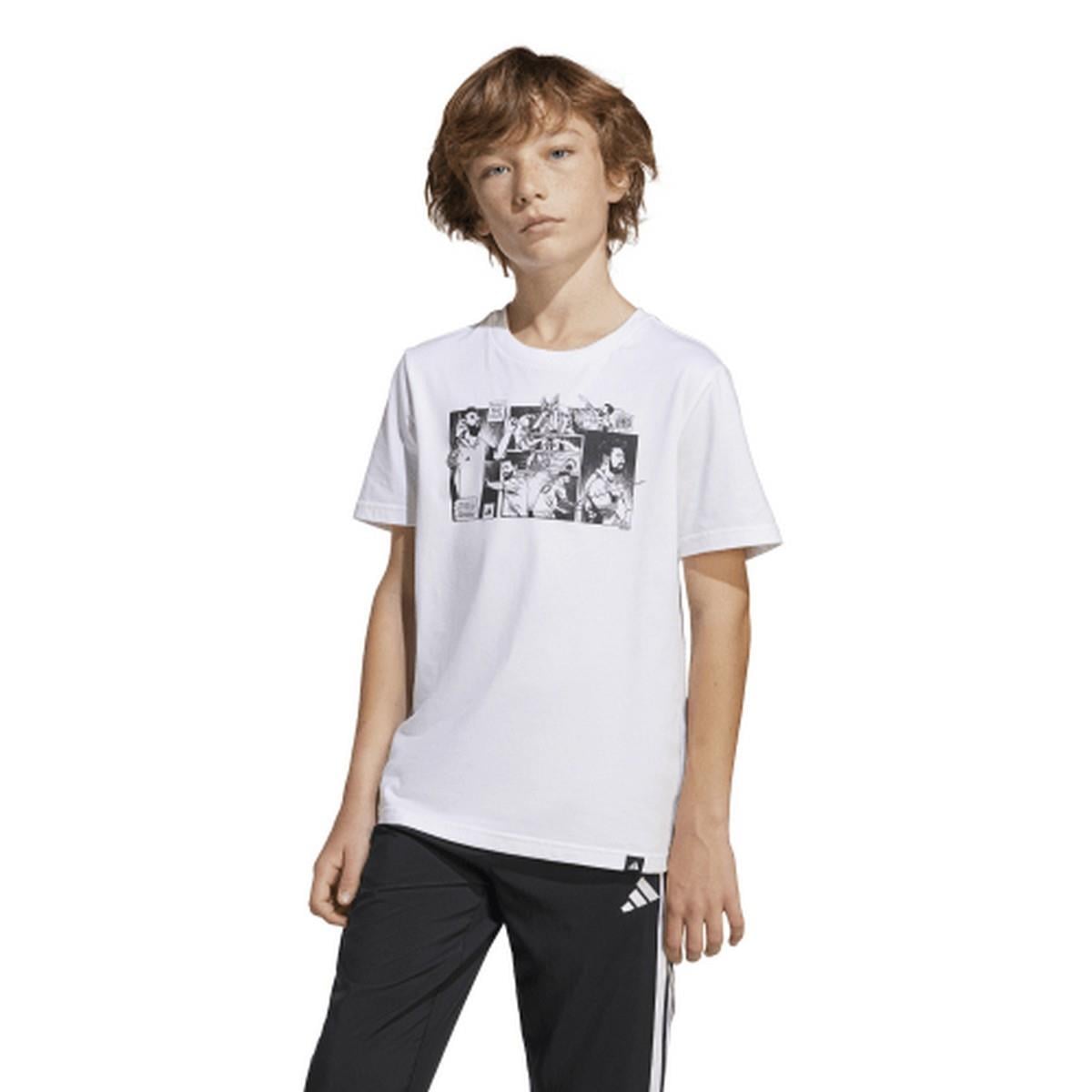 Adidas JJ1412 Y Messi G T Erkek Çocuk Spor Tişört