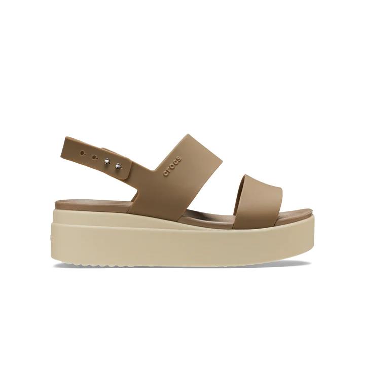 Crocs 206453-2YI Brooklyn Low Wedge Kadın Sandalet