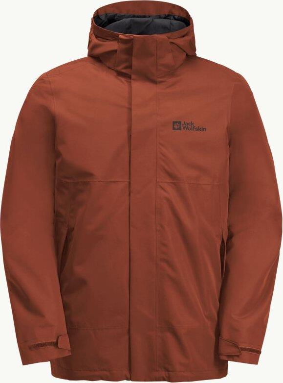 Jack Wolfskin 1116251-2503 Luntal 3IN1 Jkt M Erkek Outdoor Mont