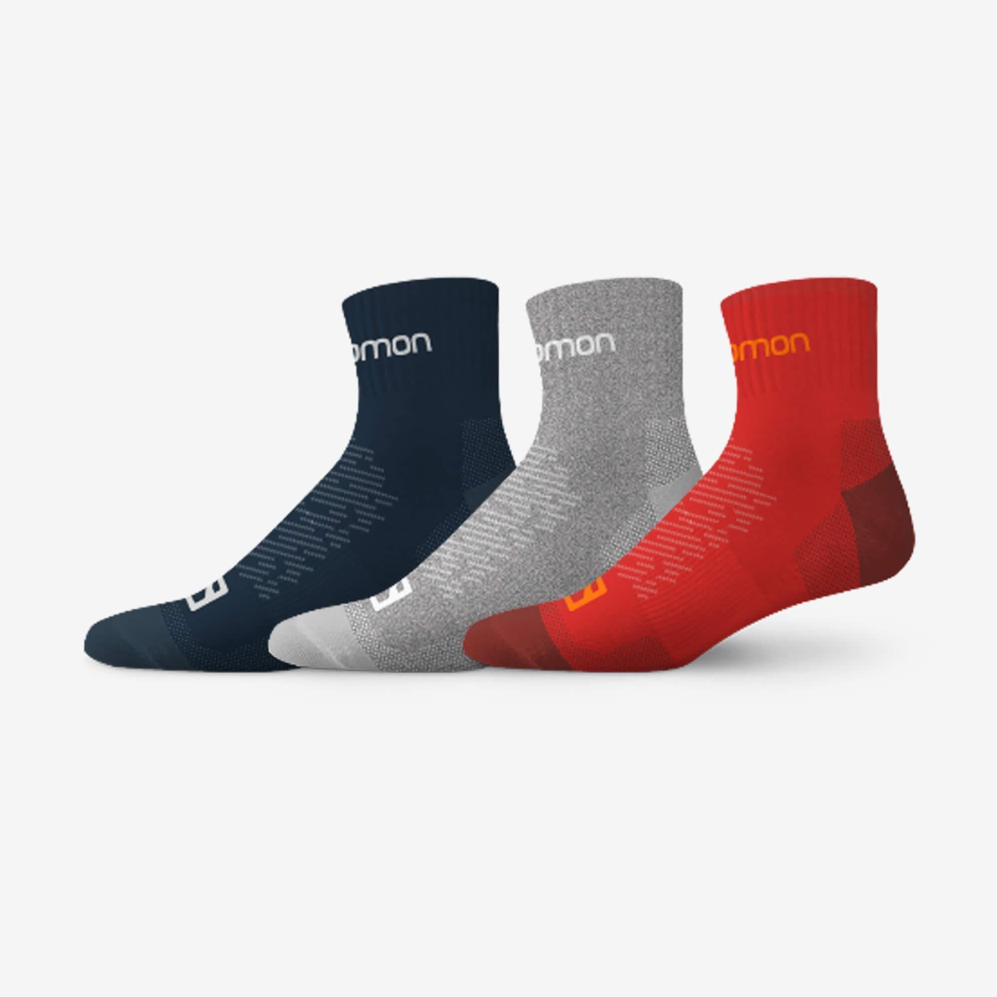 Salomon 160251453 Active 3P Unisex Spor Çorap