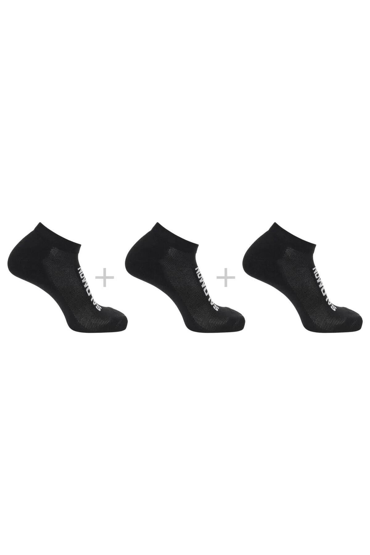 Salomon LC2087000 Everyday Low 3-Pack Unisex Spor Çorap