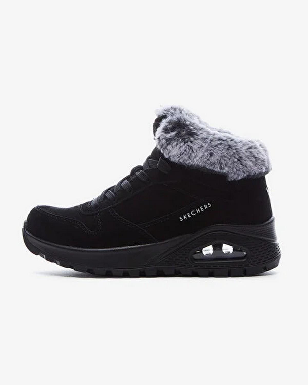 Skechers 167433 BLK Uno Rugged Kadın Bot