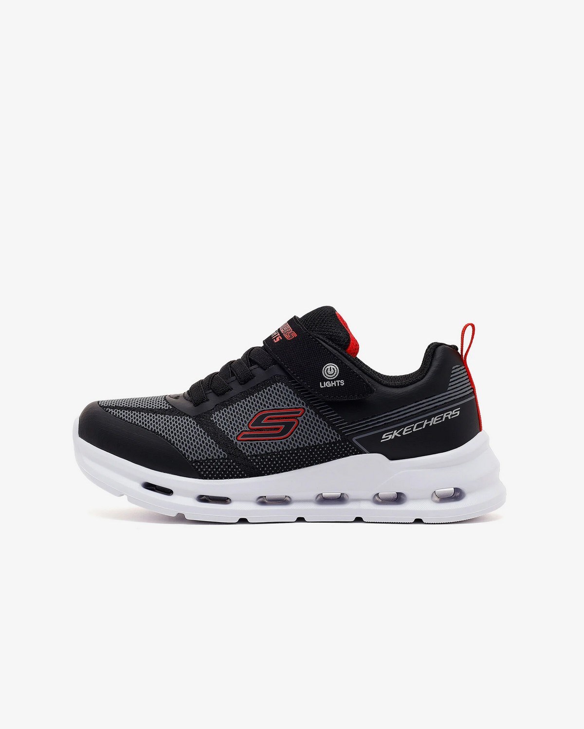 Skechers 400240L BLK Glide-Step Lights Unisex Çocuk Spor Ayakkabı