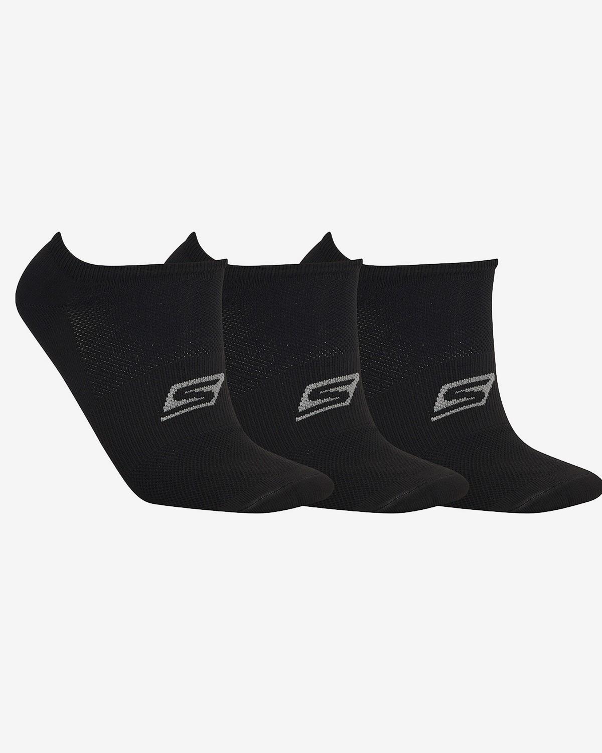 Skechers S192263-972 Socks U 3 Pack Sneaker Cut Sock Unisex Spor Çorap