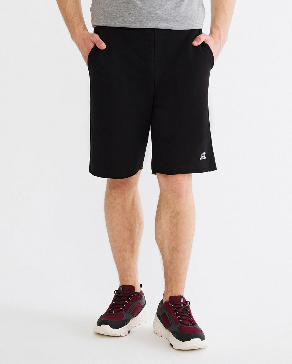 Skechers S201013-001 Lightweight Fleece M Raw Edge Erkek Şort