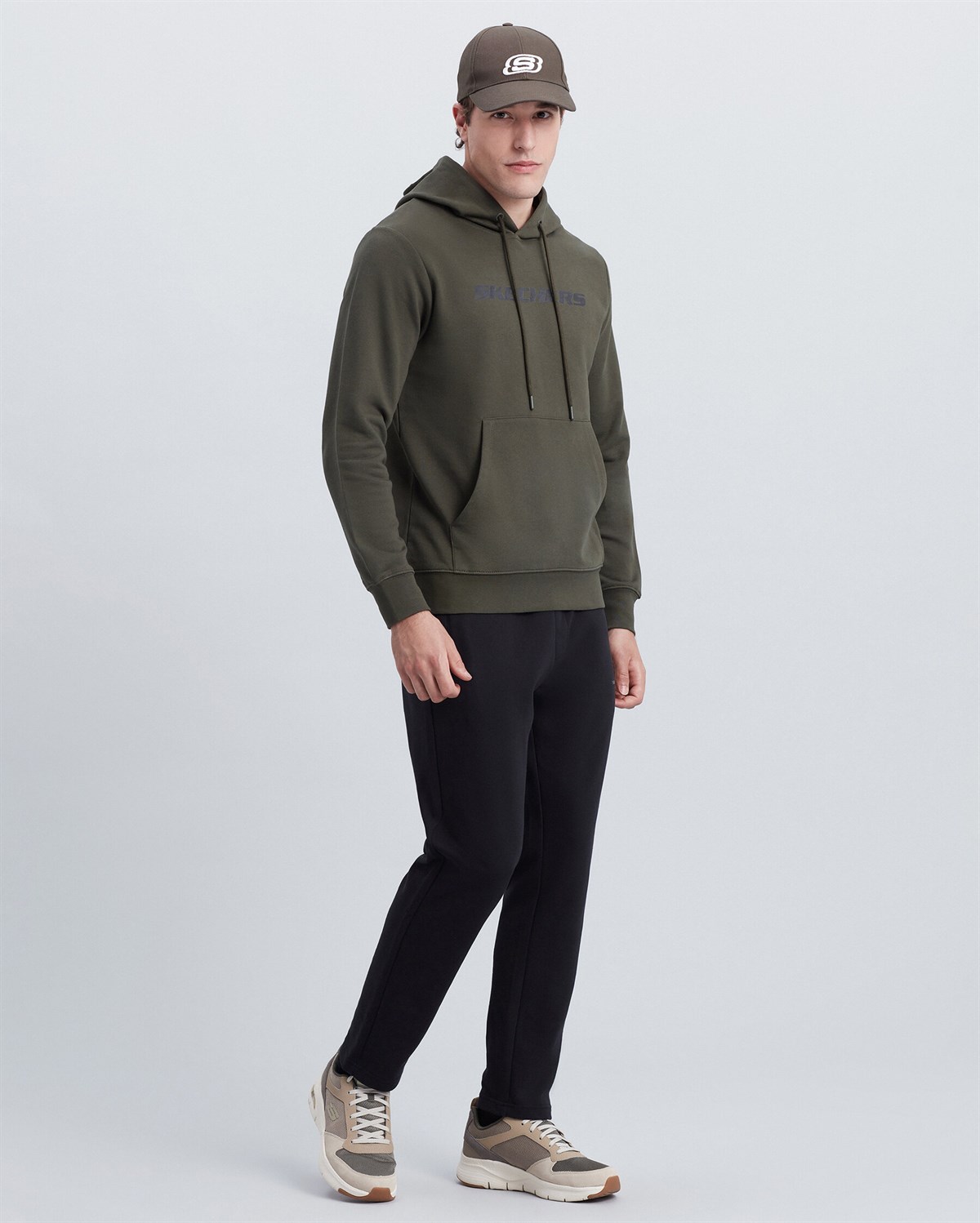 Skechers S212101-001 M Lightweight Regular Sweatpant Erkek Tek Alt