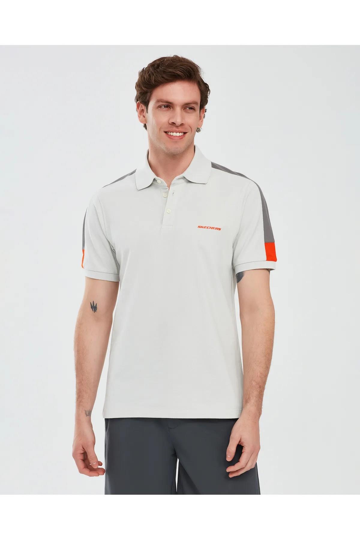 Skechers S221047-035 Shirt M Sleeve Erkek Polo Tişört