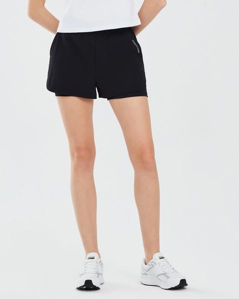 Skechers S241144-001 Performance Coll. W 4 Inch 2 In 1 Kadın Spor Şort