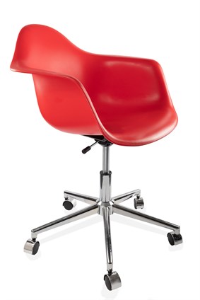 Lisa Kırmızı Eames Ofis Sandalyesi