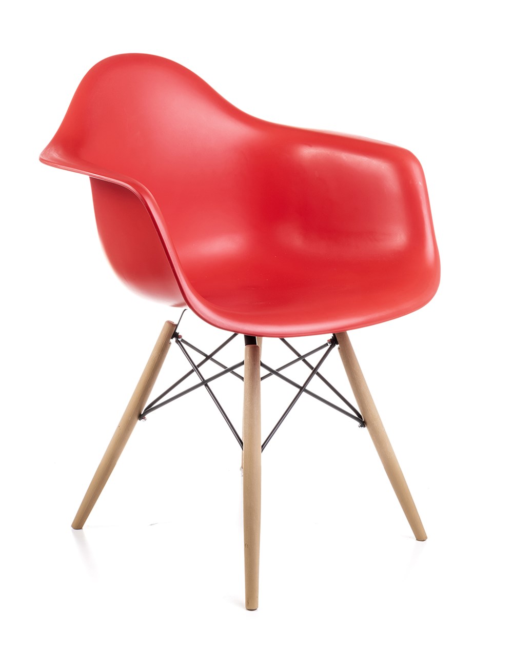 Kolçaklı Kırmızı Eames Sandalye
