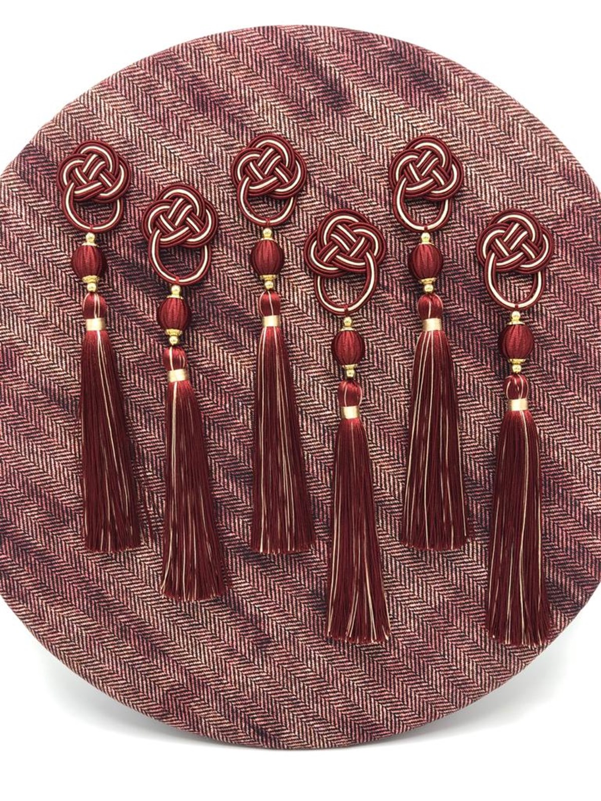 Rana Püskül Model Bordo-Kapiçino Renk 