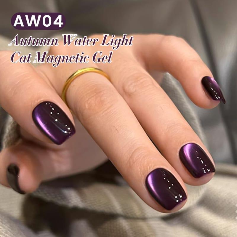 BORN PRETTY 10ml Autumn Water Light Cat Magnetic Gel Nail Polish AW04