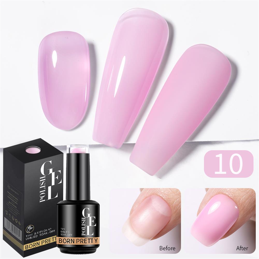 BORN PRETTY 15ml 2in1 RUBBER BASE GEL 10