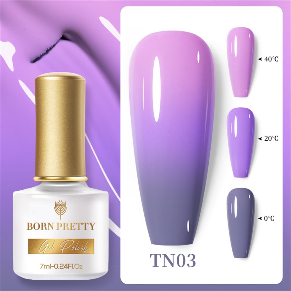 BORN PRETTY 7ML ISIYA GÖRE RENK DEĞİŞTİREN TERMAL OJE TN03