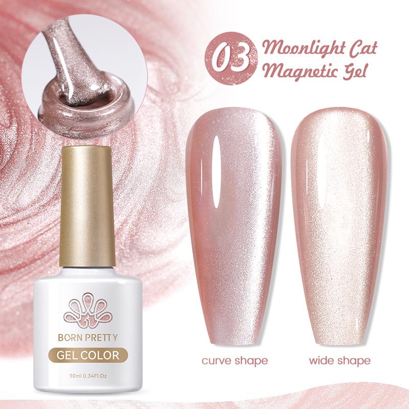 BORN PRETTY MOONLIGHT CAT MAGNETIC GEL (KEDİ GÖZÜ KALICI OJE ) 03