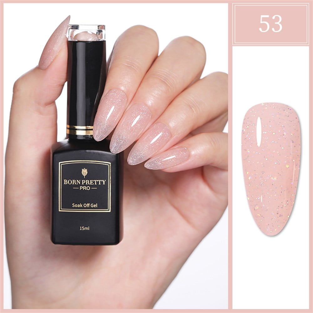 BORN PRETTY PRO BLACK GOLD SERİSİ 15 ML KALICI OJE 53