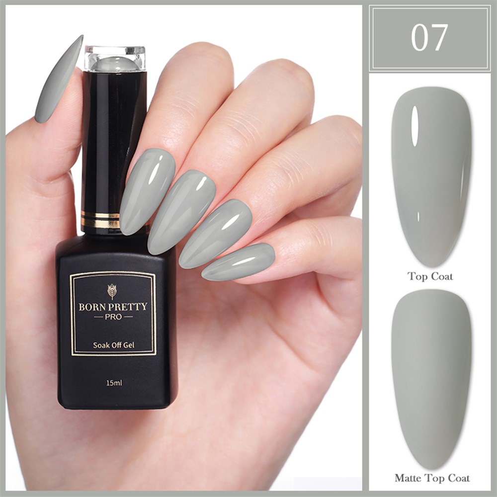 BORN PRETTY PRO BLACK GOLD SERİSİ 15 ML KALICI OJE 07