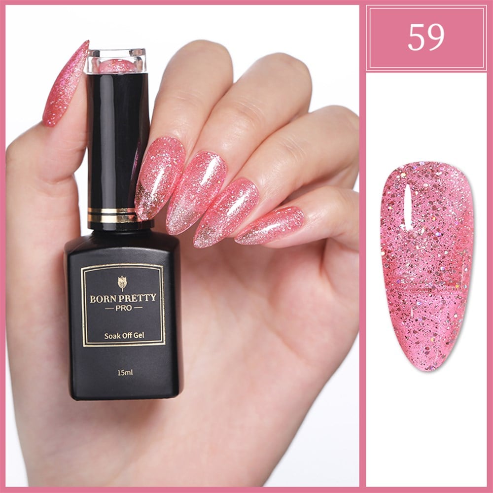 BORN PRETTY PRO BLACK GOLD SERİSİ 15 ML KALICI OJE 59