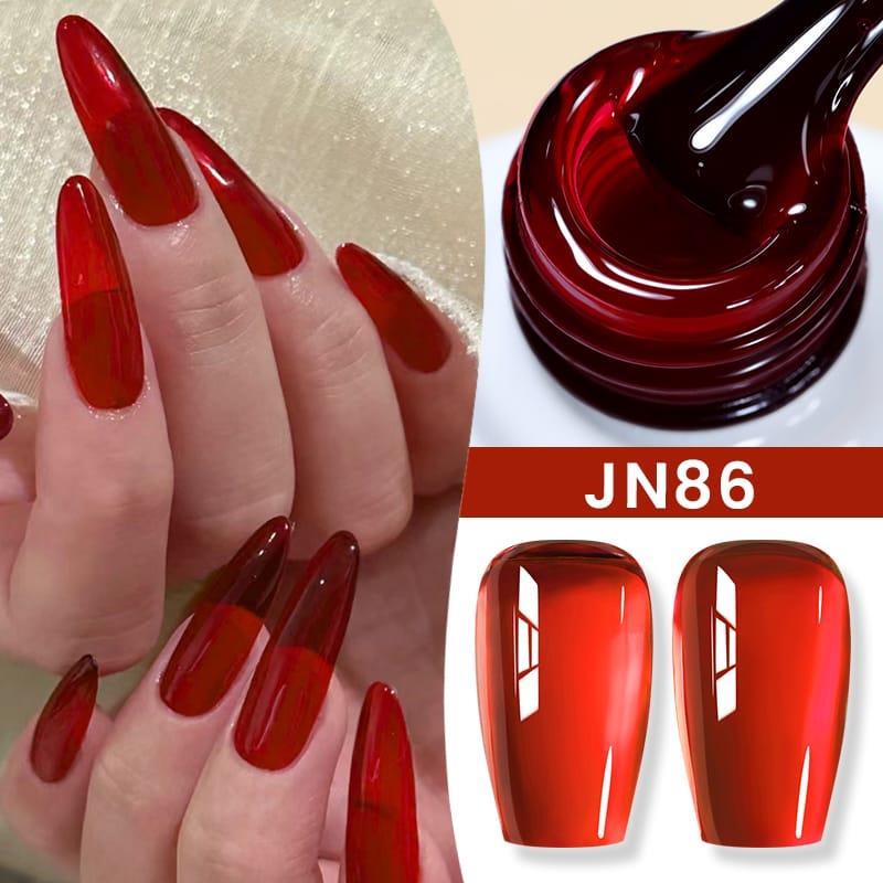 BORN PRETTY PRO JELLY NUDE GEL  10 ML YARI SAYDAM  KALICI OJE JN86